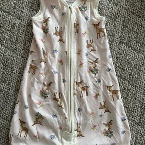 Burt's Bees Baby Beekeeper Sleep Sack with Deer and Floral Print Size Small